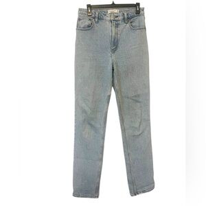 Abercrombie & Fitch The‎ 90s Straight Ultra High Rise Jeans Size 8 Extra Long